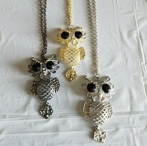 Long Owl Necklaces